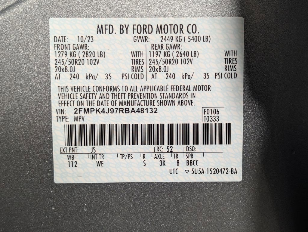 Certified 2024 Ford Edge ST-Line image 29