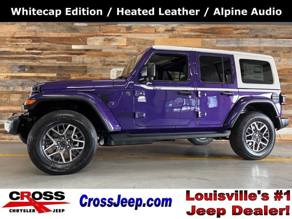 New 2026 Jeep Wrangler Sahara w/ Whitecap Package
