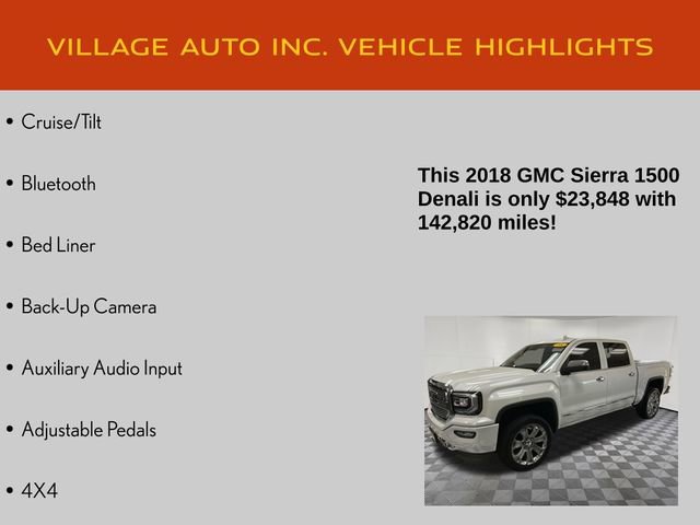 Used 2018 GMC Sierra 1500 Denali w/ Denali Ultimate Package AWD/4WD image 21