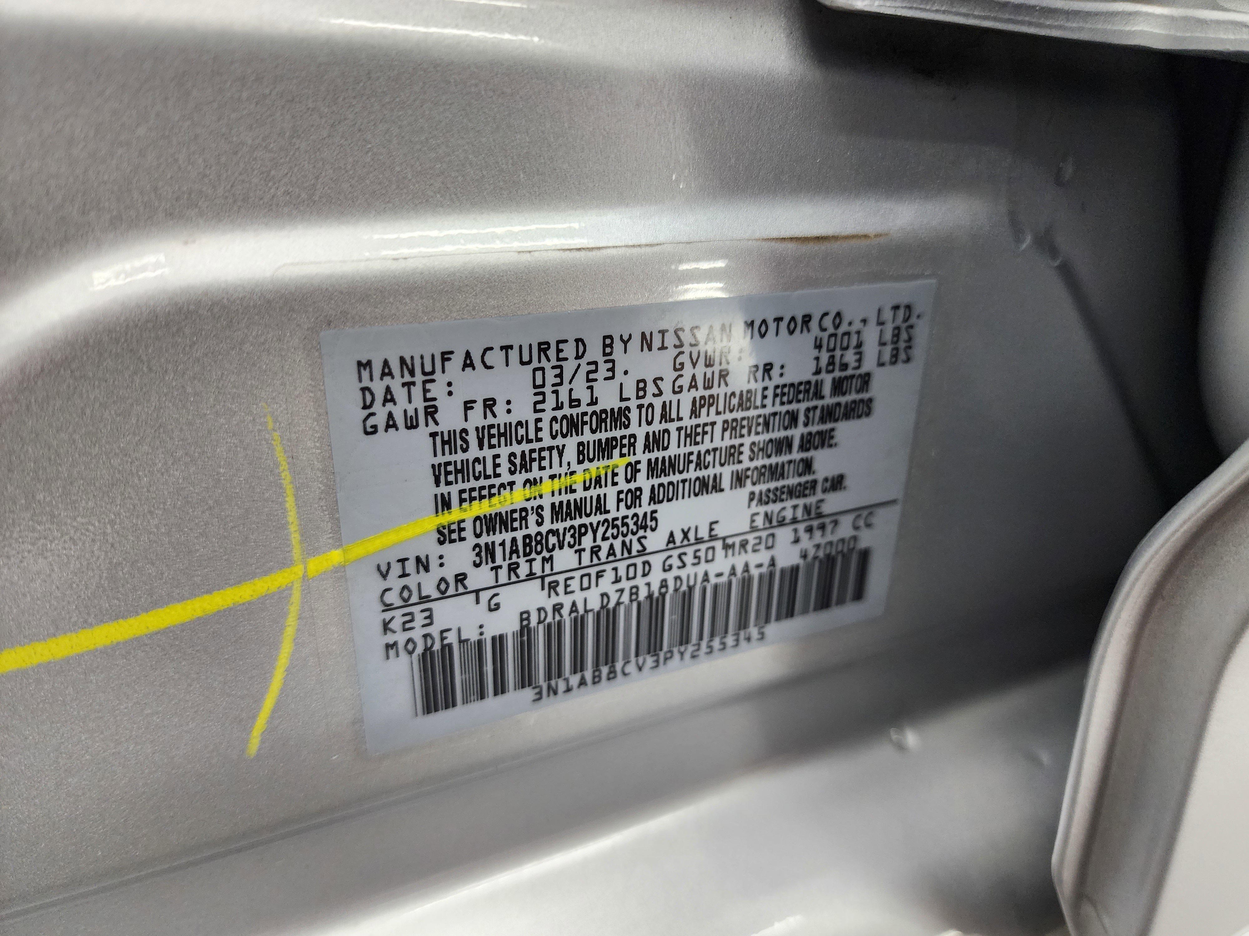 Used 2023 Nissan Sentra SV image 50