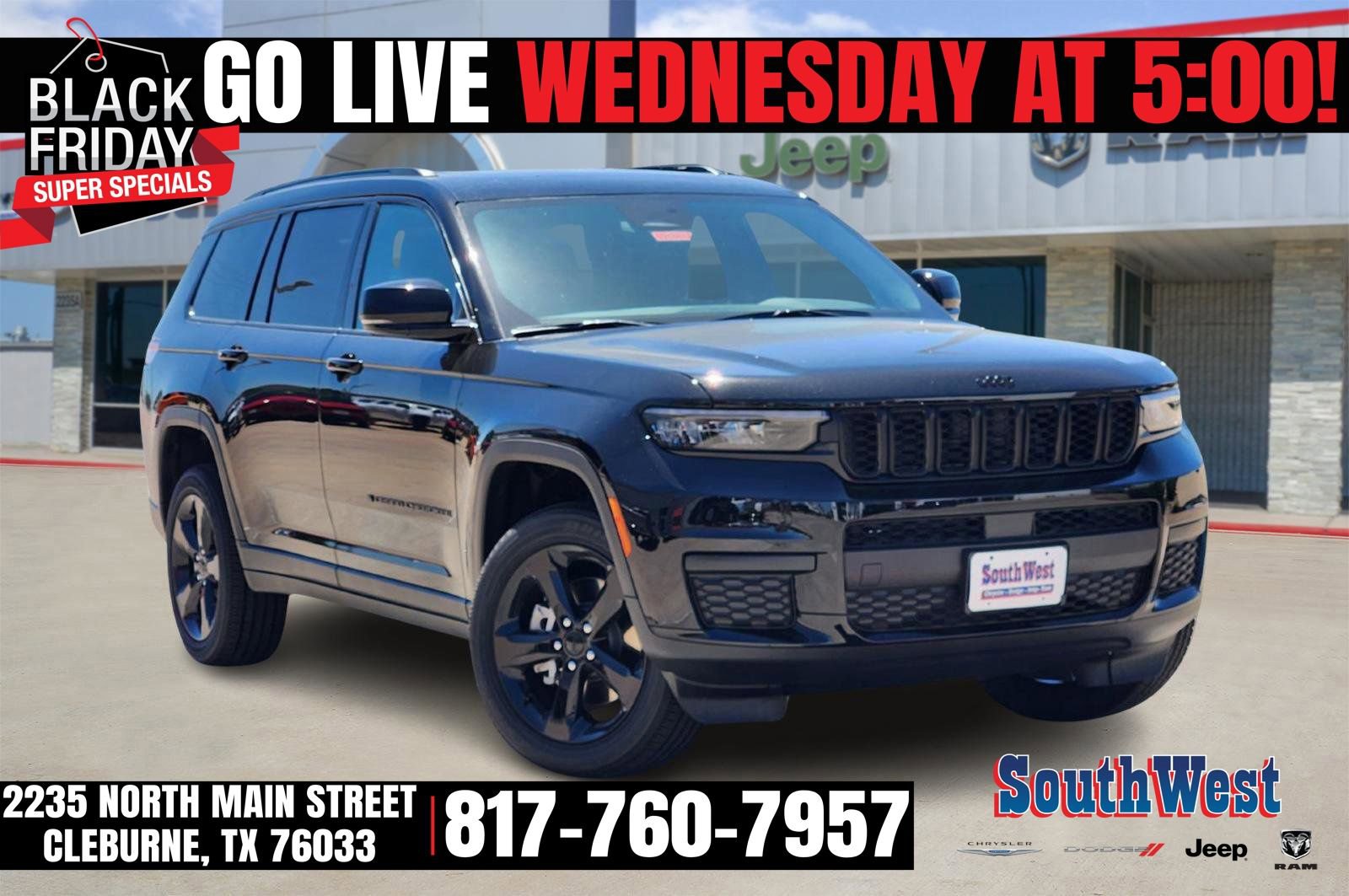 New 2025 Jeep Grand Cherokee L Altitude