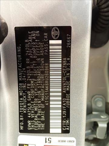 Used 2024 Toyota Camry LE FWD image 23