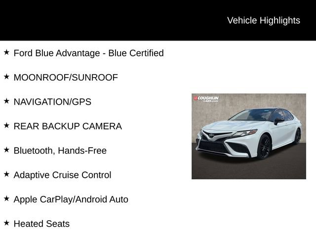 Used 2023 Toyota Camry XSE w/ Navigation Package FWD image 2