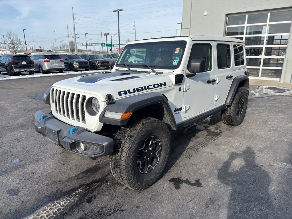 Used 2021 Jeep Wrangler Unlimited Rubicon 4xe w/ Cold Weather Group image 2