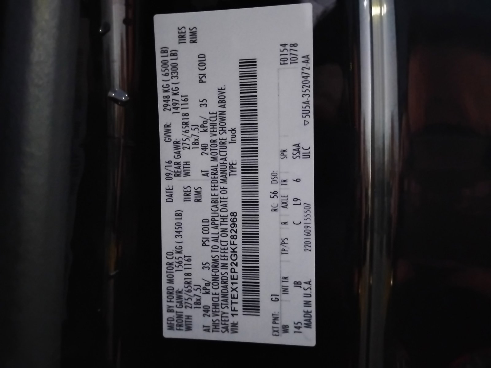 Used 2016 Ford F150 XLT w/ Equipment Group 301A Mid image 30