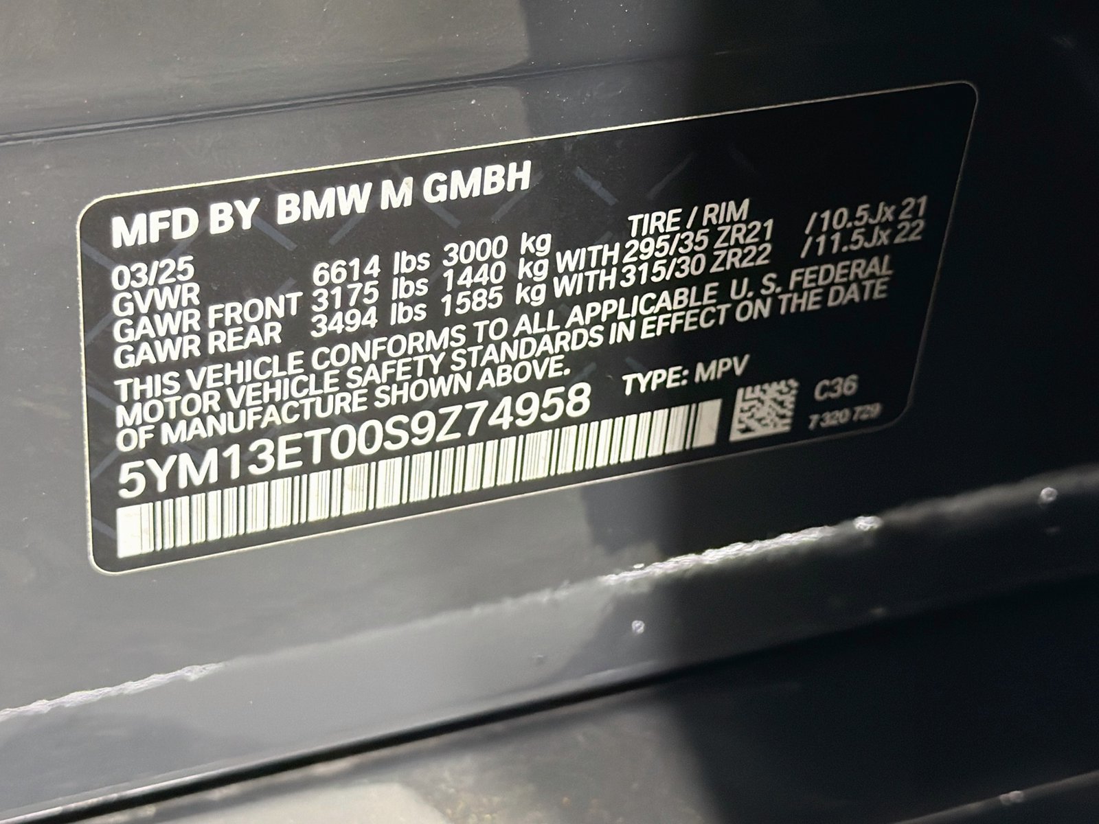 Certified 2025 BMW X5 M Competition w/ Executive Package AWD/4WD image 34