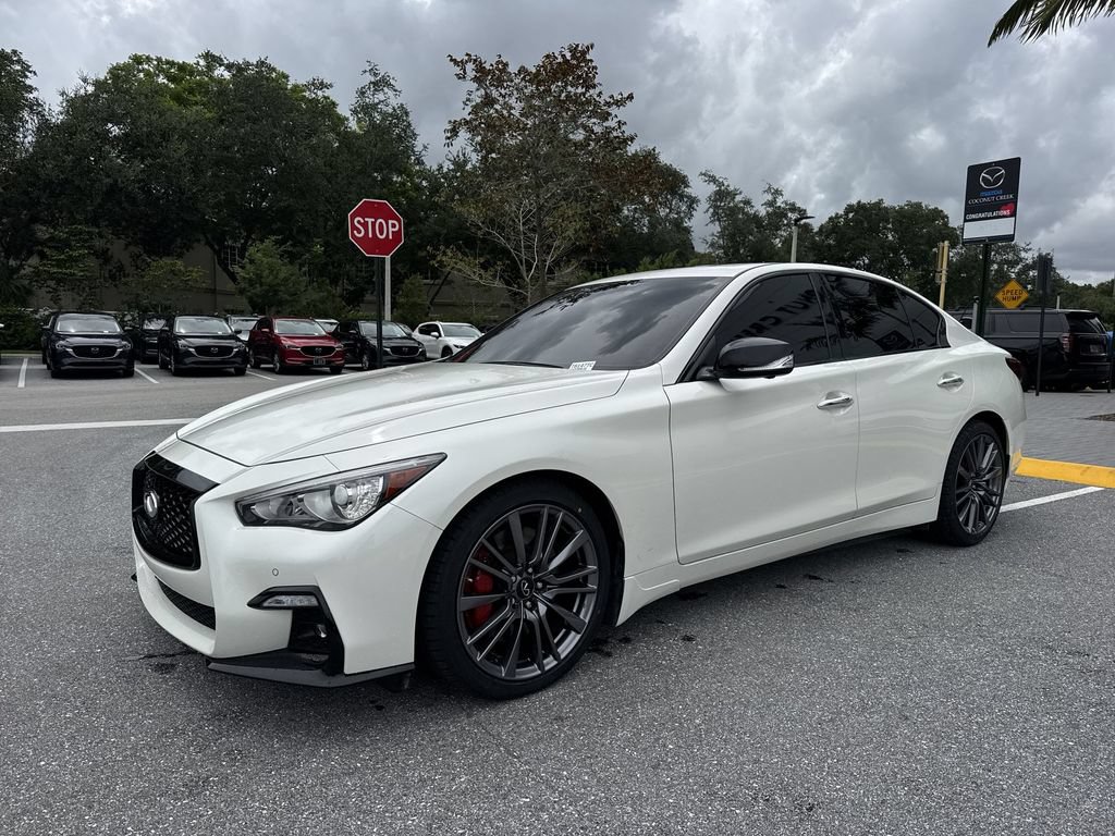 Used 2023 INFINITI Q50 Red Sport 400 RWD image 28