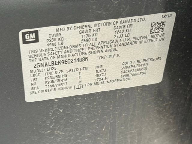 Used 2014 Chevrolet Equinox LT image 10