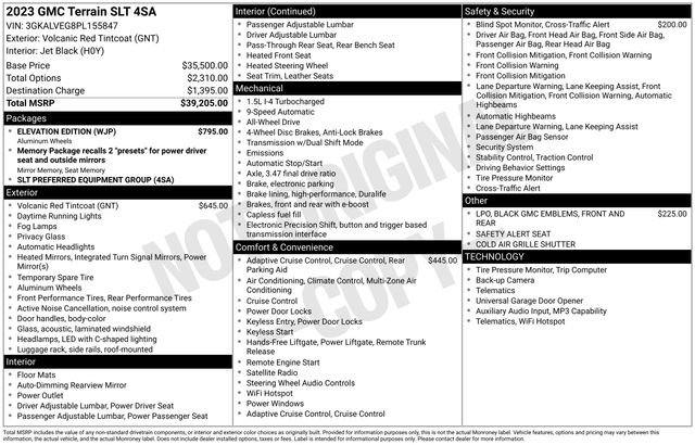 Certified 2023 GMC Terrain SLT w/ Elevation Edition AWD/4WD image 6