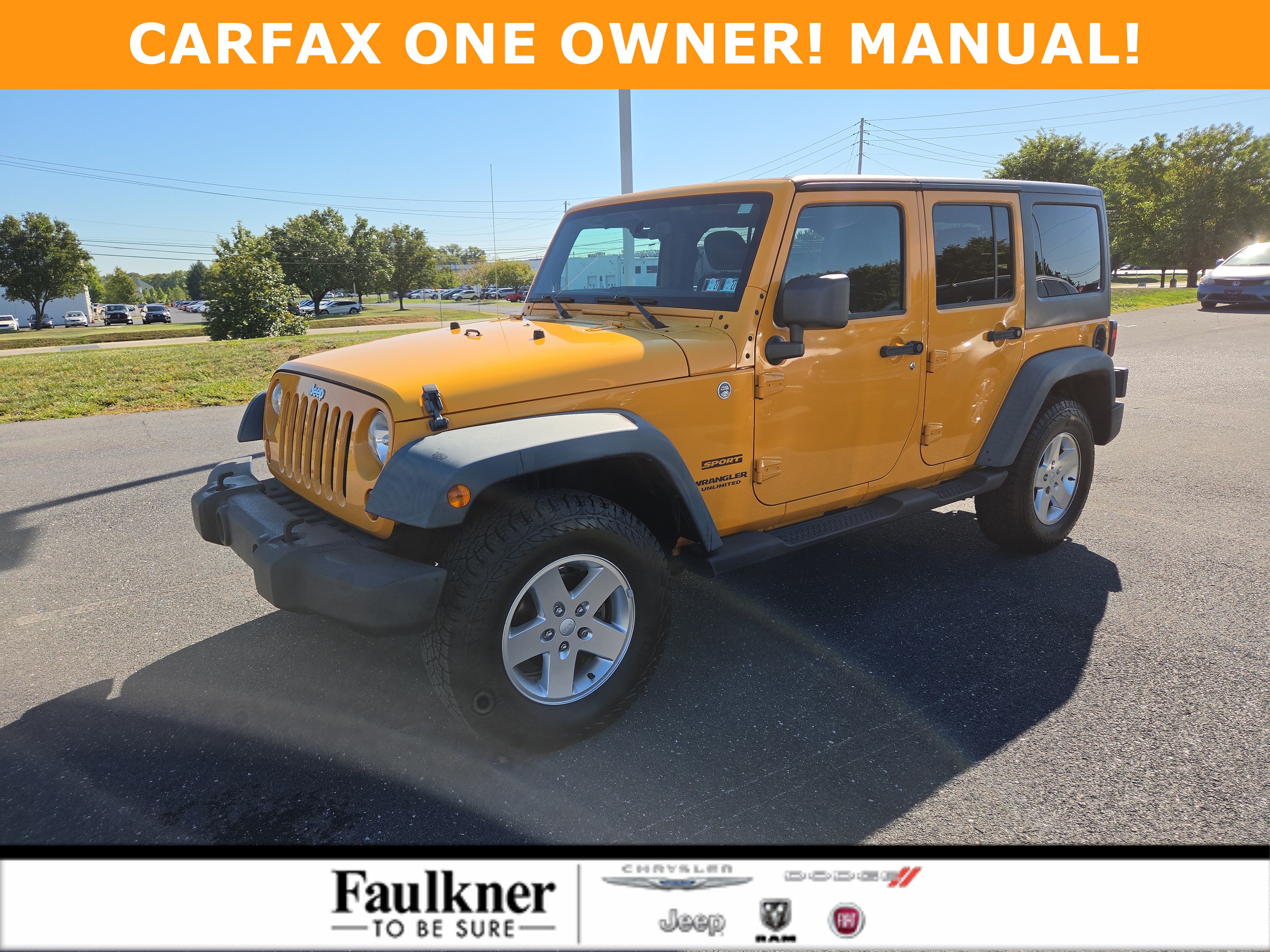 Used 2012 Jeep Wrangler Unlimited Sport