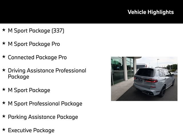Used 2024 BMW X7 xDrive40i w/ Executive Package AWD/4WD image 5