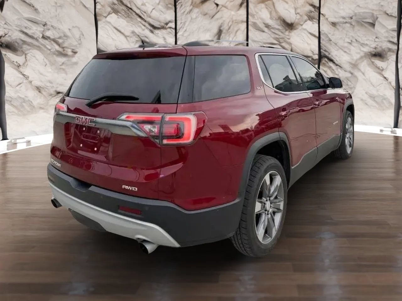 Used 2018 GMC Acadia SLT w/ LPO, Black Accent Package AWD/4WD image 7