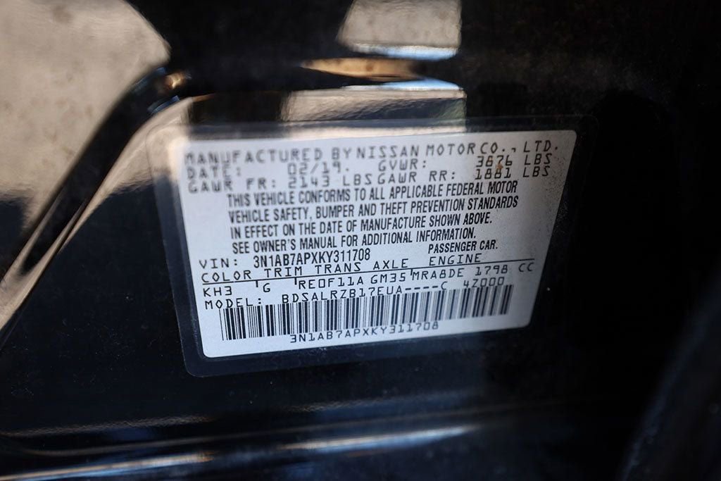 Used 2019 Nissan Sentra SR image 22