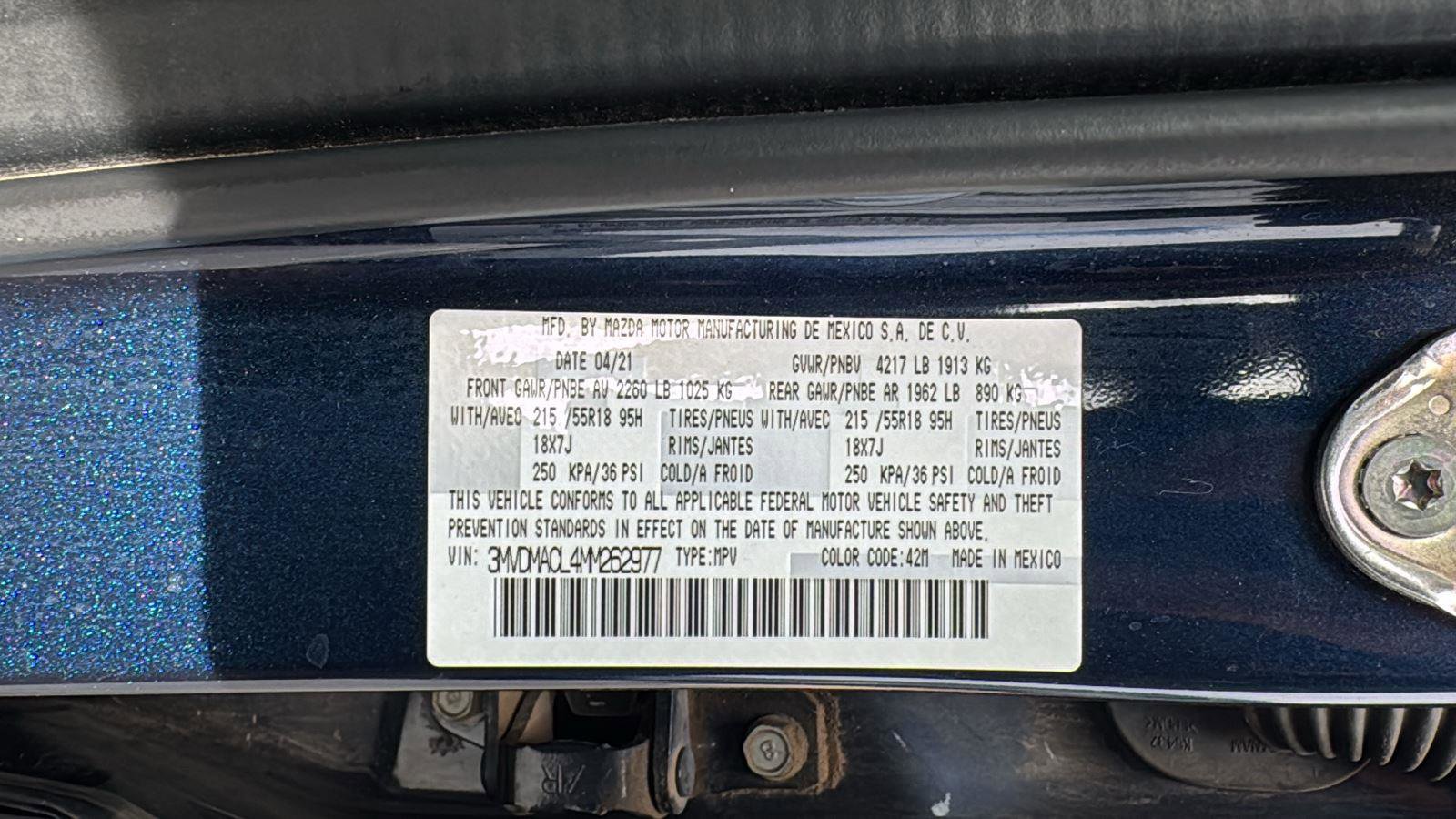 Used 2021 MAZDA CX-30 FWD 2.5 S w/ Preferred Package image 21