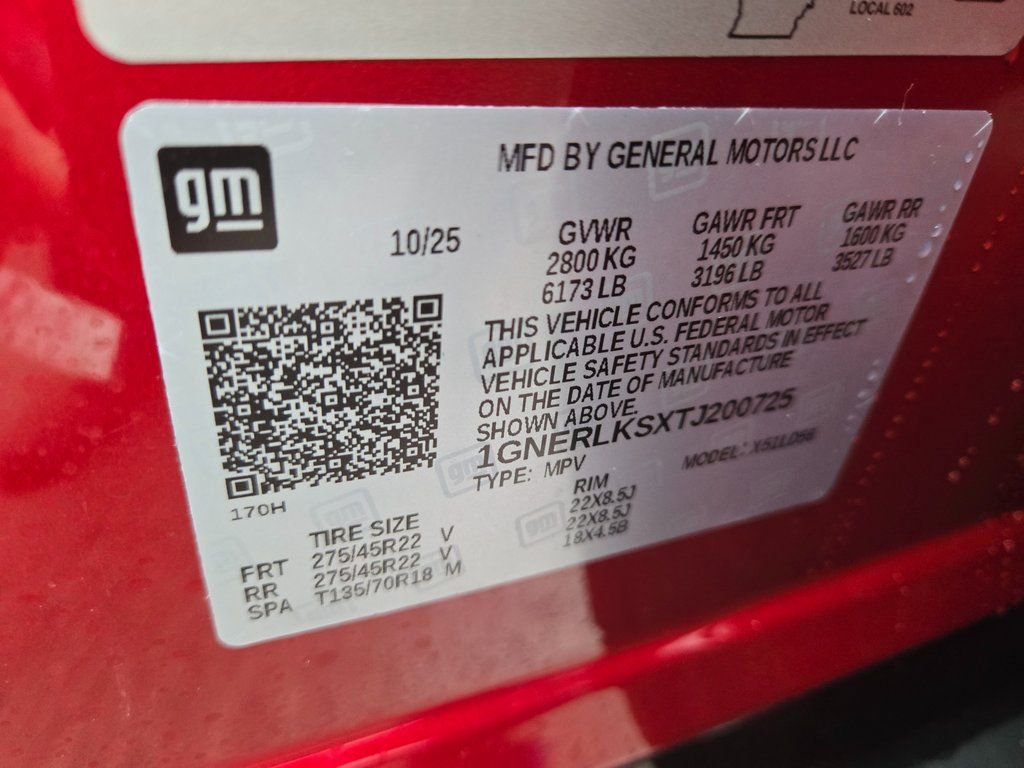 New 2026 Chevrolet Traverse RS image 13