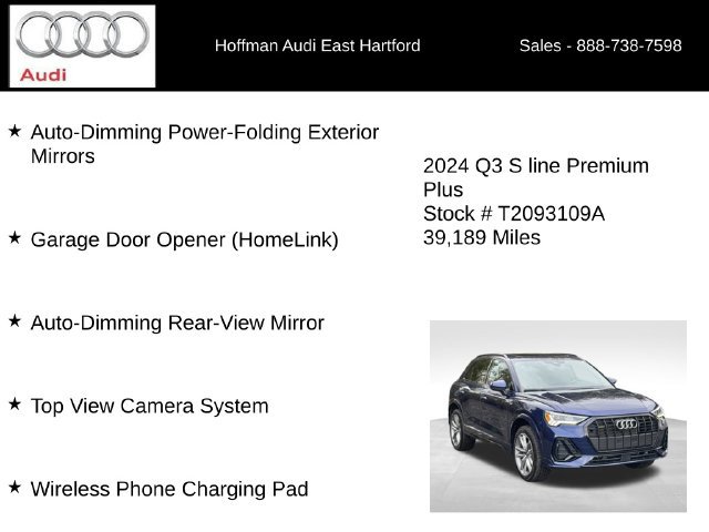 Certified 2024 Audi Q3 2.0T Premium Plus AWD/4WD image 24