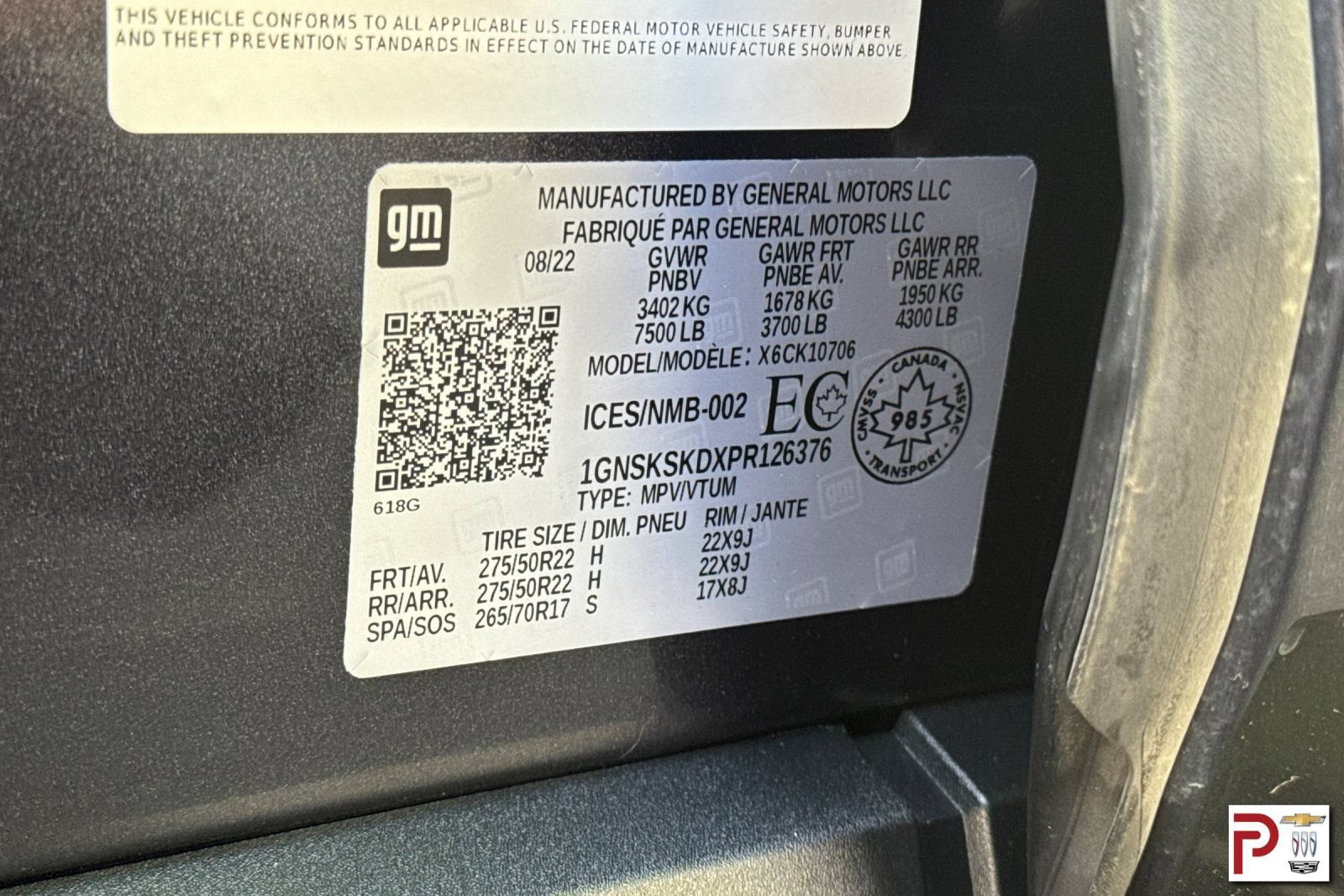 Certified 2023 Chevrolet Tahoe Premier AWD/4WD image 38