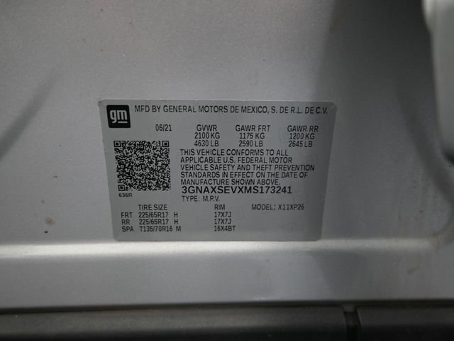 Used 2021 Chevrolet Equinox LS w/ LS Convenience Package image 44