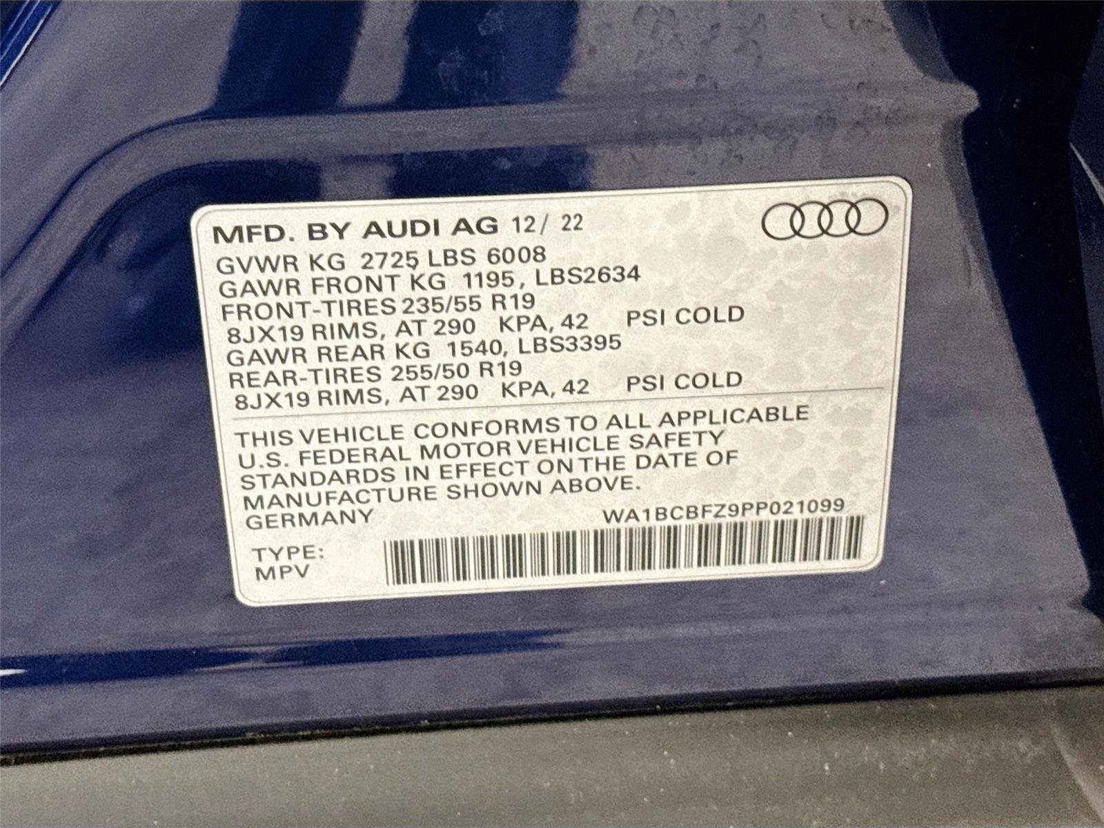 Certified 2023 Audi Q4 e-tron Premium Plus w/ Premium Plus image 33