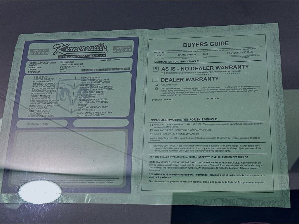Used 2019 Dodge Grand Caravan GT image 38
