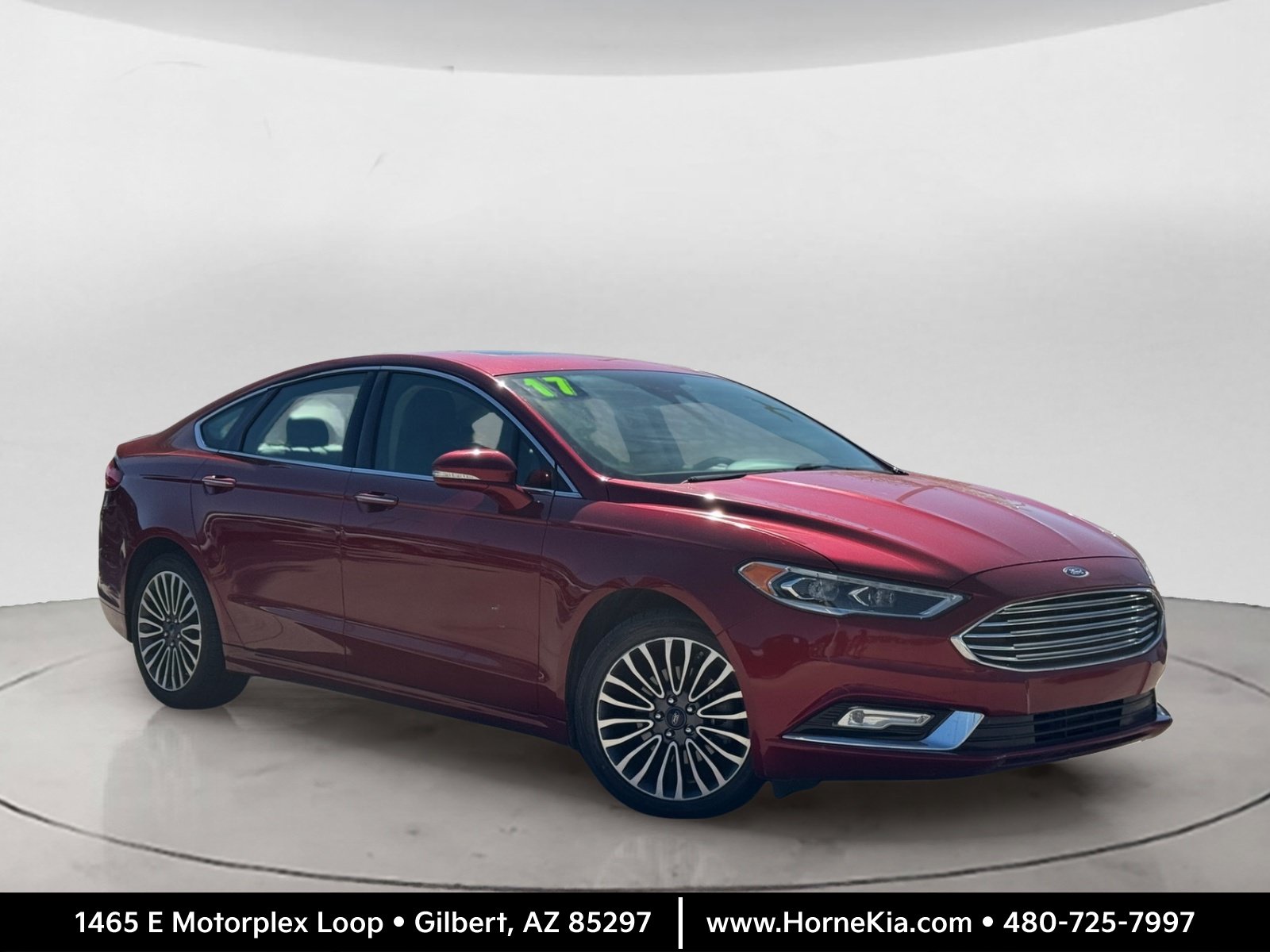 Used 2017 Ford Fusion Titanium FWD image 1