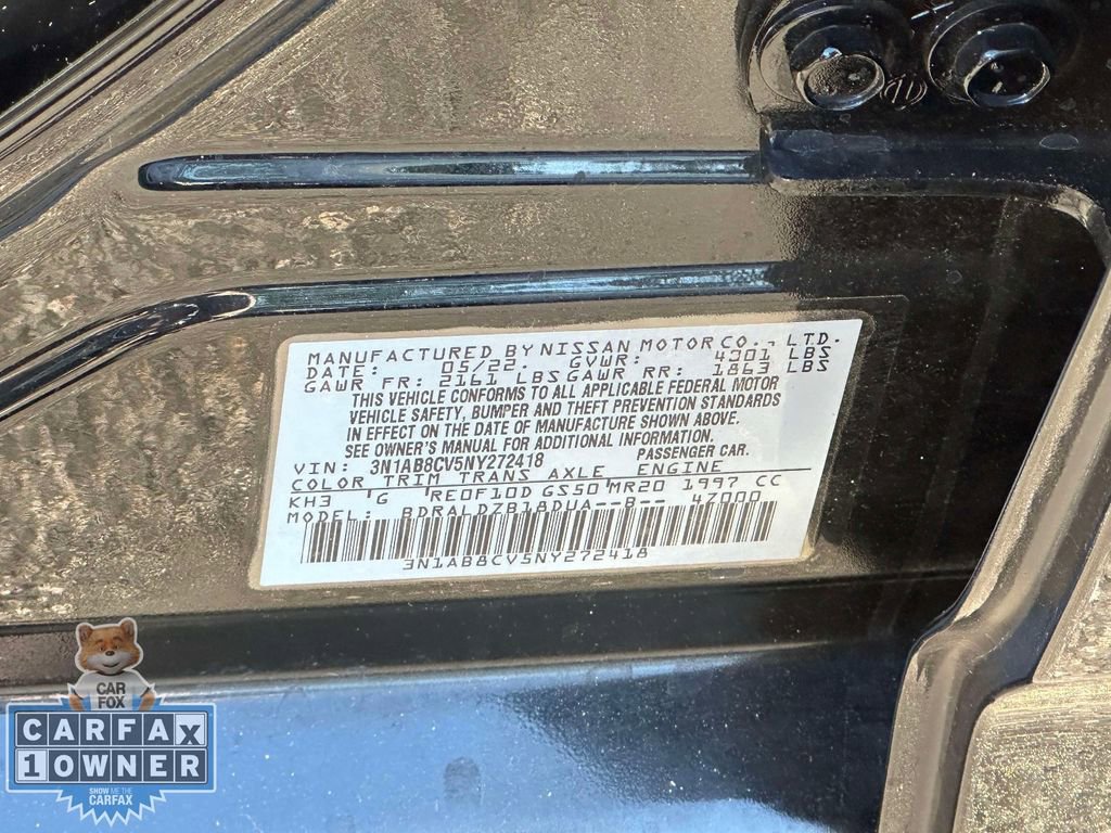 Used 2022 Nissan Sentra SV w/ All-Weather Package FWD image 20