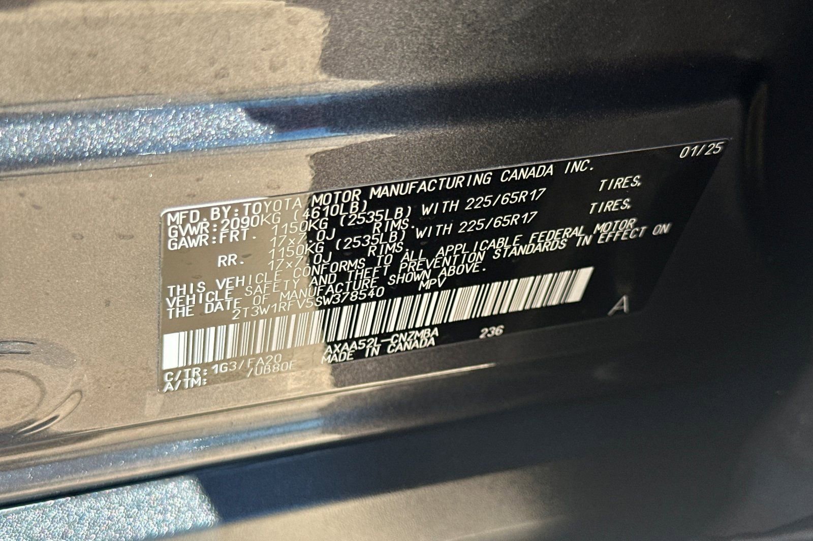 Certified 2025 Toyota RAV4 XLE FWD image 38