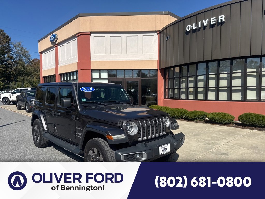 Used 2018 Jeep Wrangler Unlimited Sahara image 1