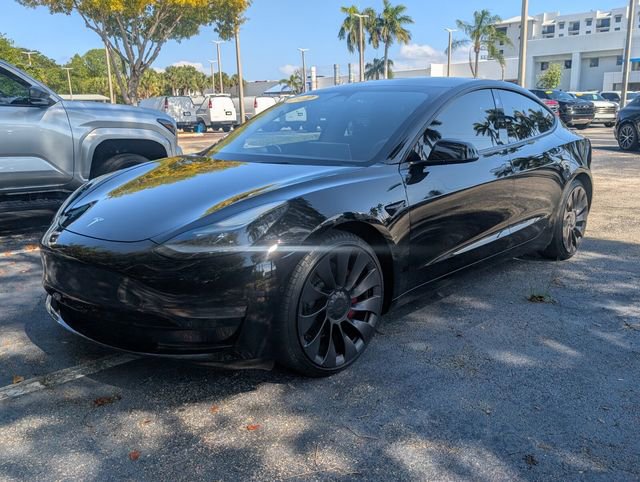 Used 2022 Tesla Model 3 Performance AWD/4WD image 3