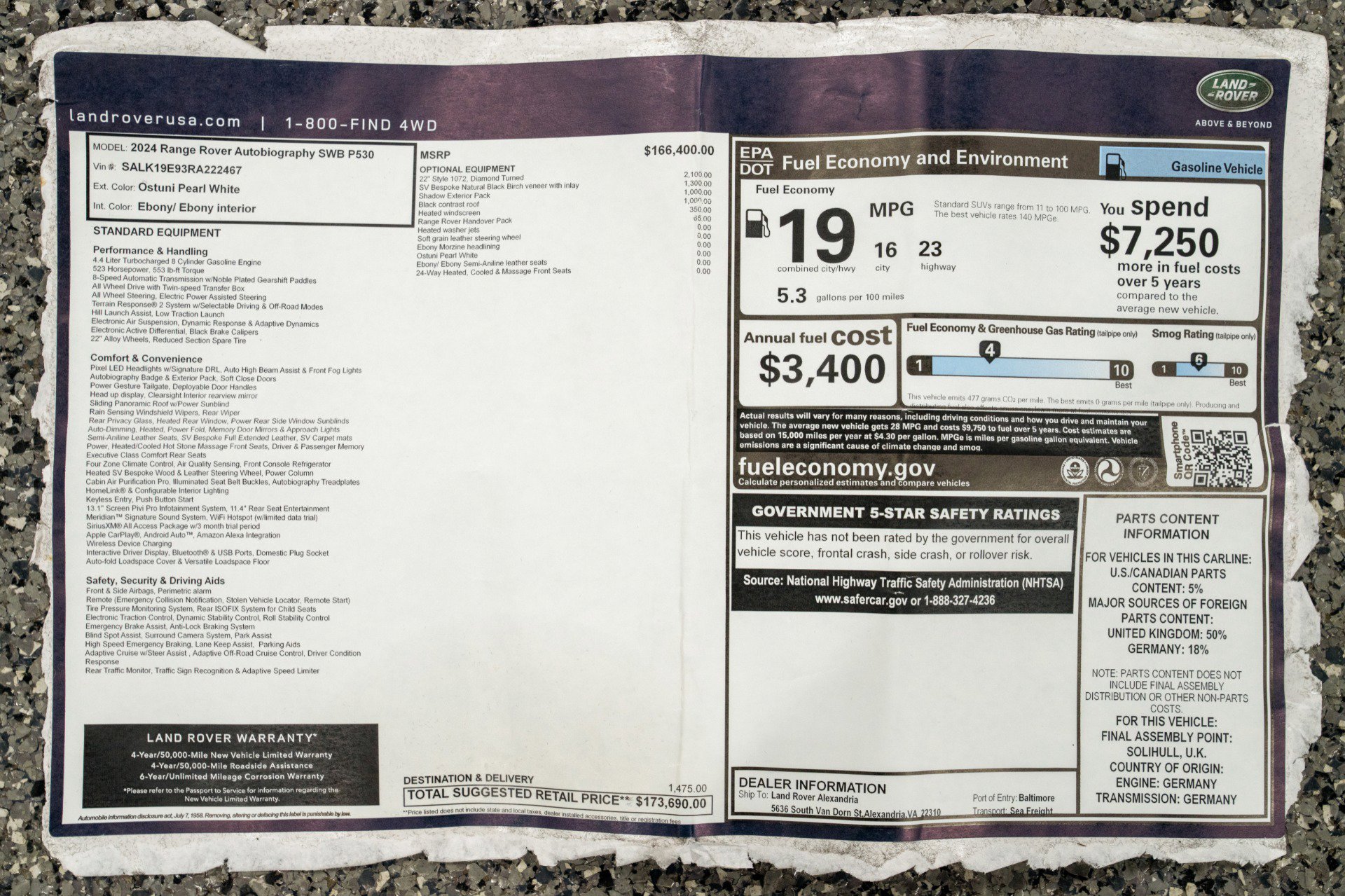 Used 2024 Land Rover Range Rover Autobiography image 22