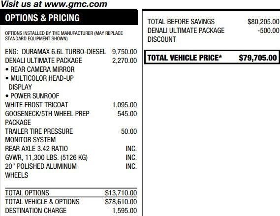 Used 2021 GMC Sierra 2500 Denali w/ Denali Ultimate Package image 2