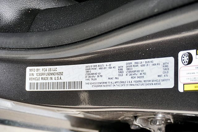 Used 2022 RAM 1500 TRX w/ TRX Level 1 Equipment Group AWD/4WD image 13