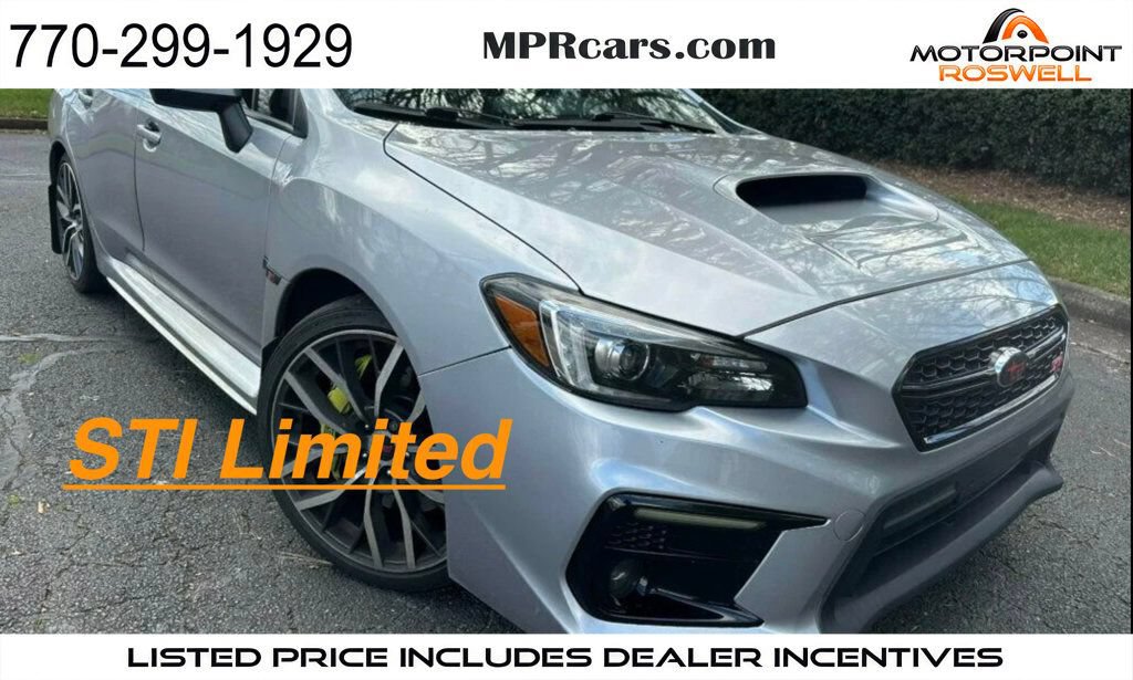 Used 2021 Subaru WRX STI Limited w/ Popular Package #1