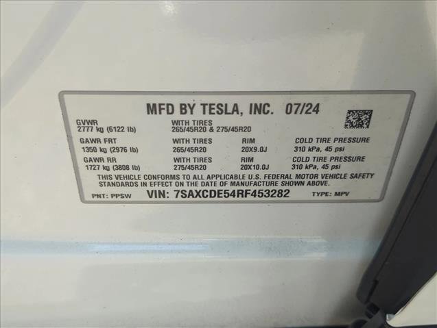 Used 2024 Tesla Model X AWD/4WD image 28