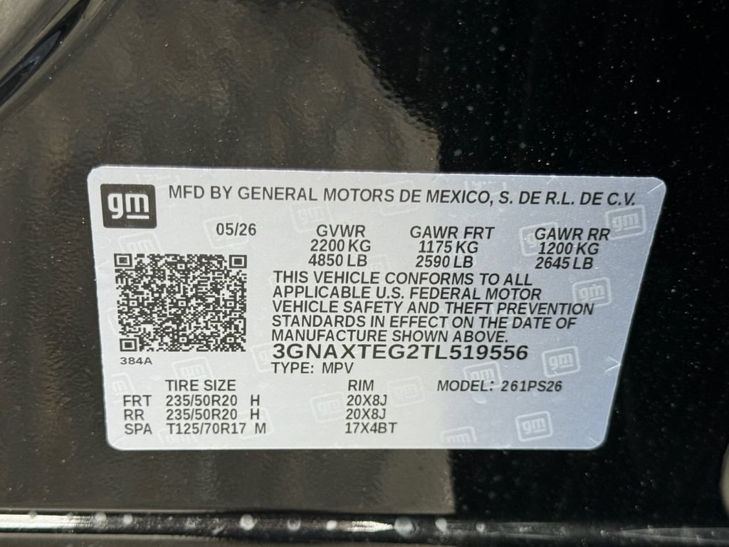 New 2026 Chevrolet Equinox RS w/ Convenience Package III AWD/4WD image 30