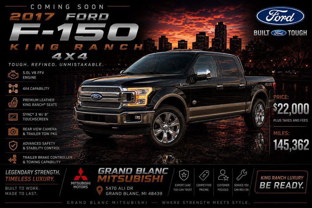 Used 2017 Ford F150 XLT w/ Equipment Group 302A Luxury AWD/4WD image 34