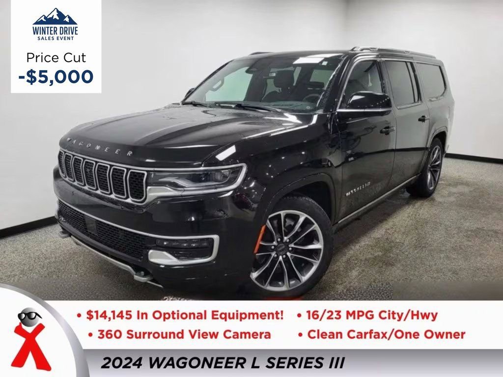 Used 2024 Jeep Wagoneer L Series III w/ Premium Group I image 1