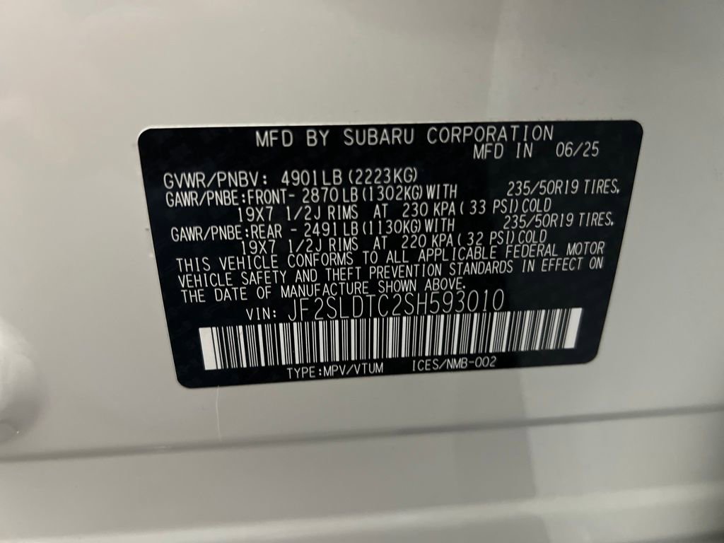 Certified 2025 Subaru Forester Touring w/ Protection Package image 33