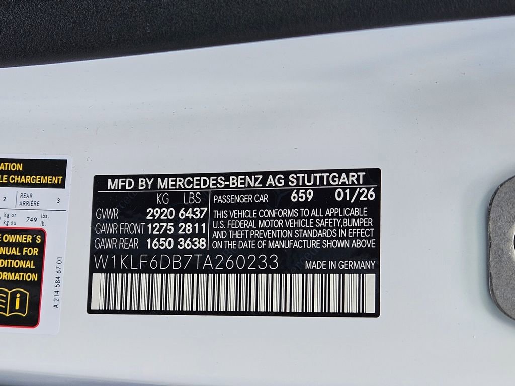 New 2026 Mercedes-Benz E 53 AMG e 4MATIC Sedan image 29