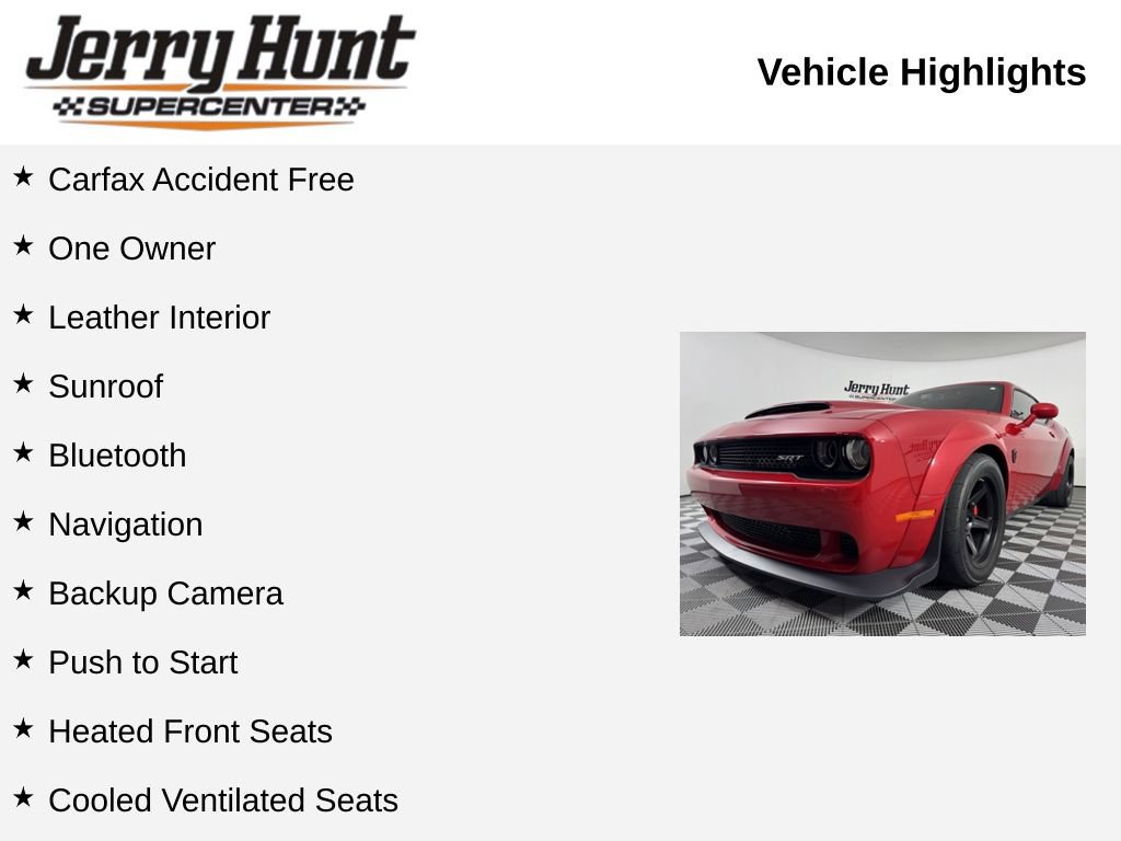 Used 2018 Dodge Challenger SRT Demon RWD image 7