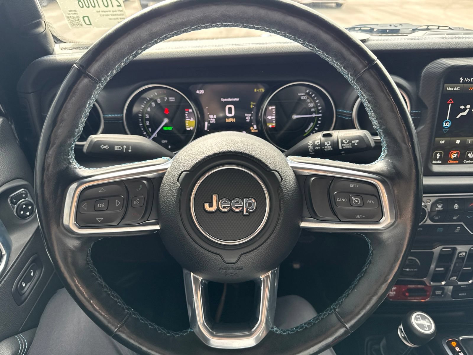 Used 2021 Jeep Wrangler Unlimited Rubicon 4xe w/ Steel Bumper Group AWD/4WD image 17
