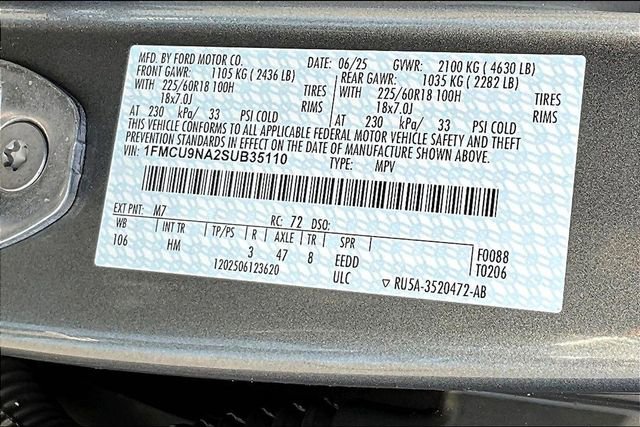 Used 2025 Ford Escape ST-Line Select image 18