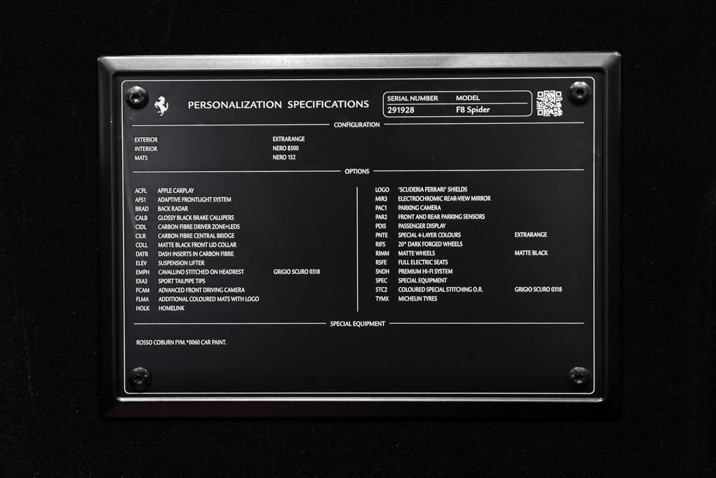 Certified 2023 Ferrari F8 Tributo RWD image 21