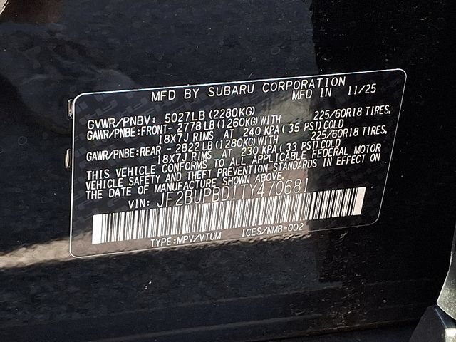 Certified 2026 Subaru Outback Premium AWD/4WD image 30