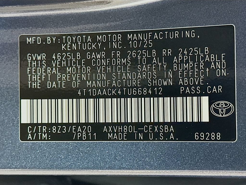 Certified 2026 Toyota Camry SE w/ Convenience Package FWD image 31