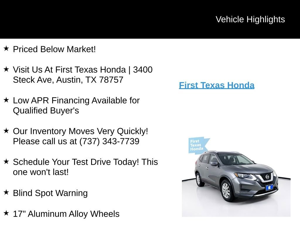 Used 2017 Nissan Rogue SV FWD image 10