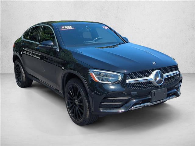 Used 2021 Mercedes-Benz GLC 300 4MATIC Coupe w/ AMG Line image 3