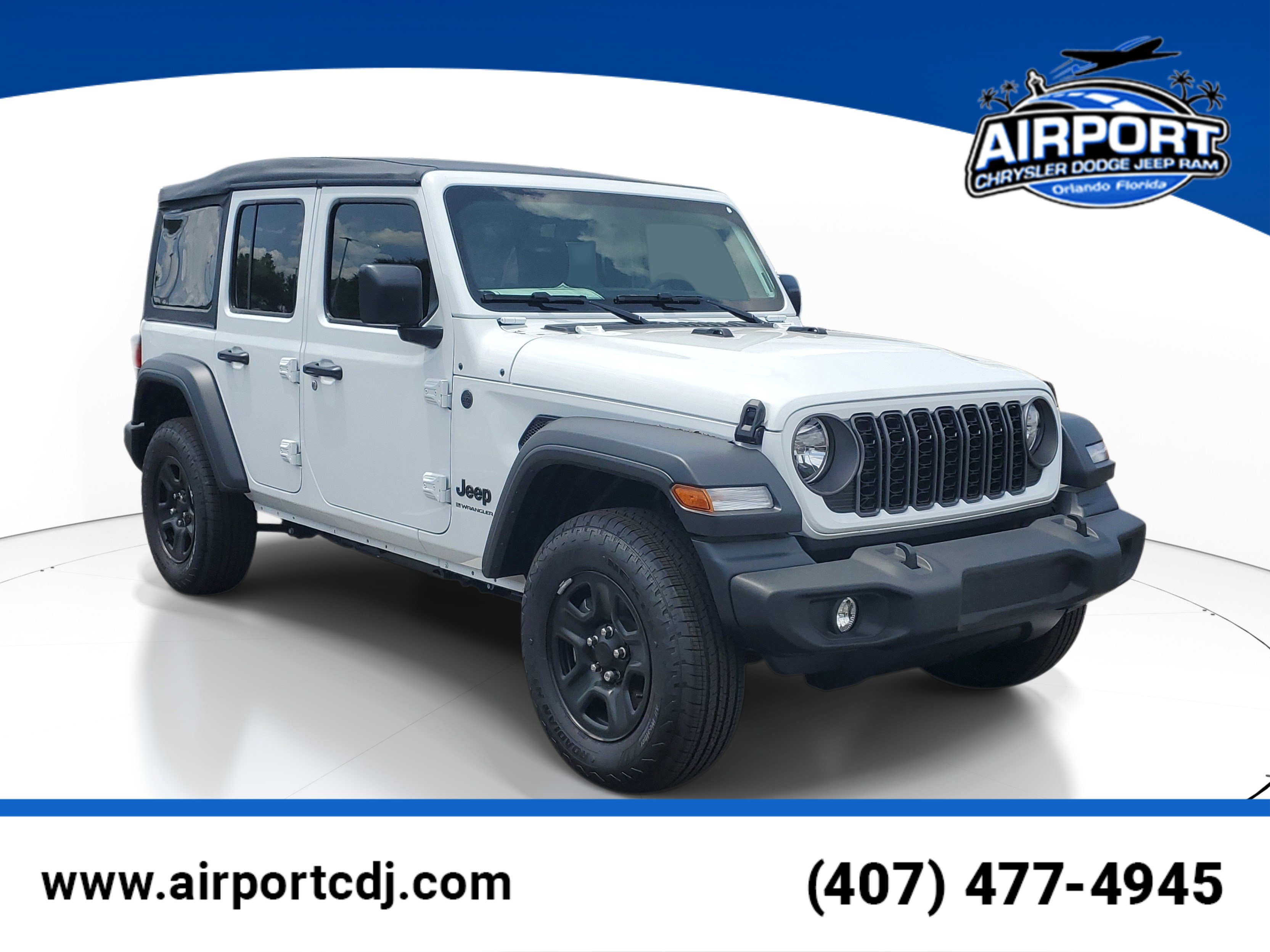 New 2026 Jeep Wrangler Unlimited Sport
