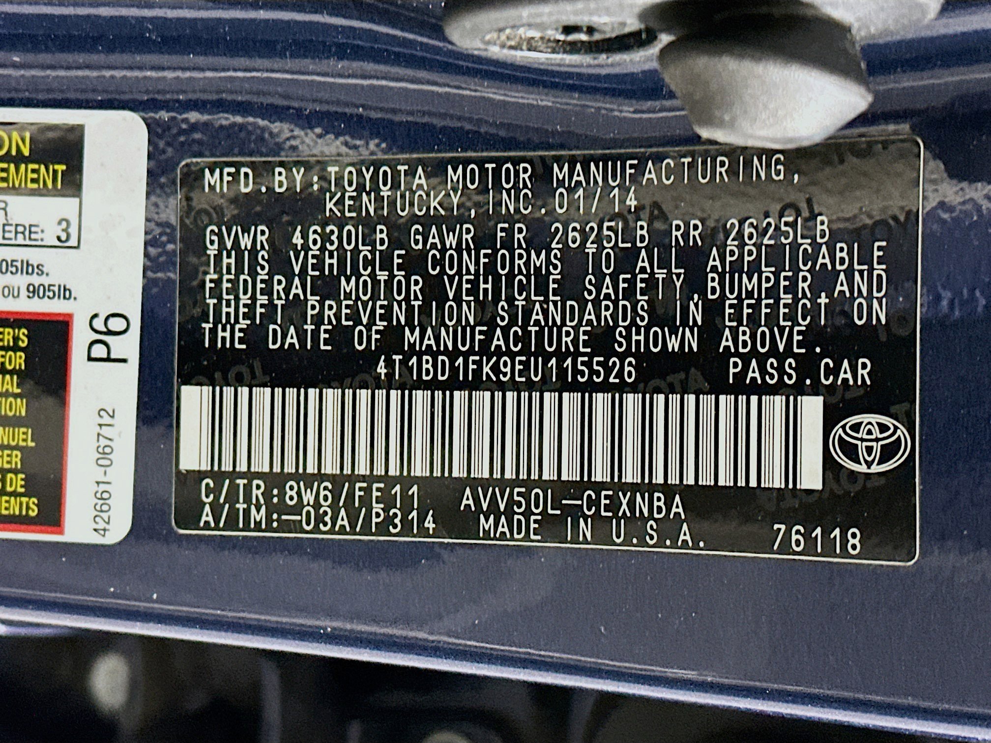 Used 2014 Toyota Camry LE image 12