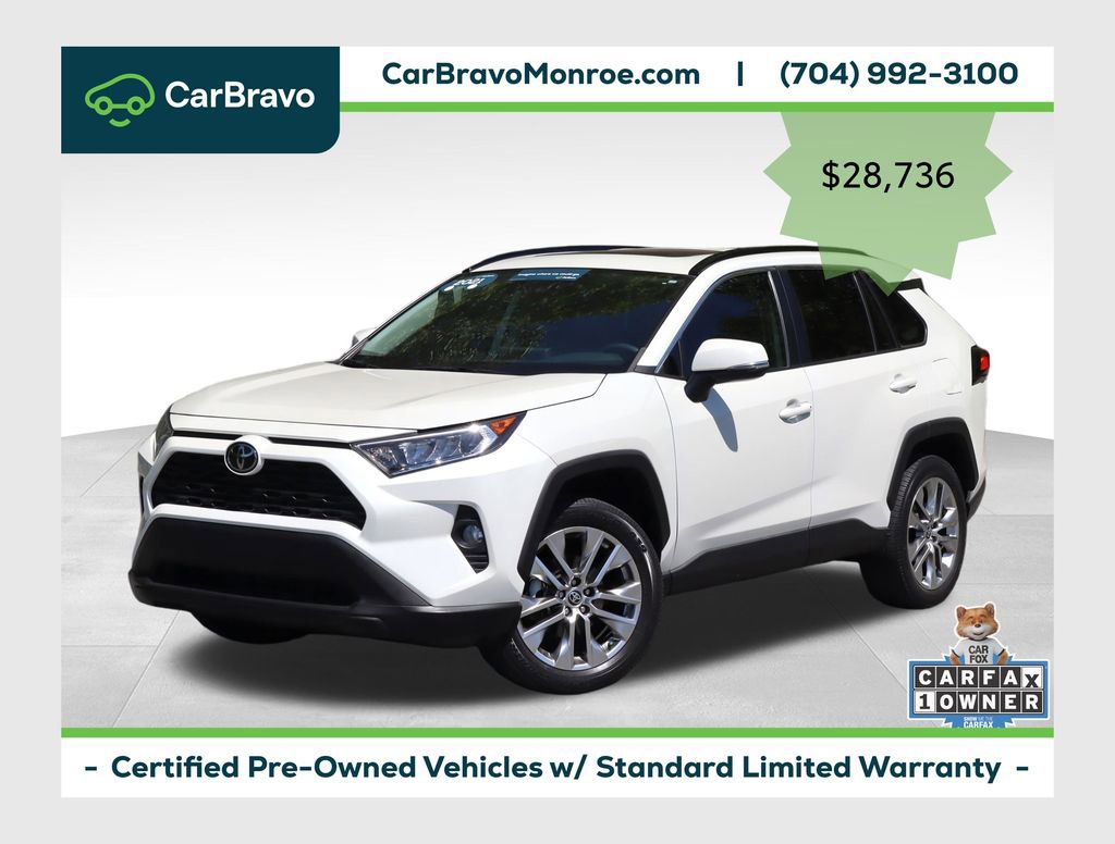 Used 2021 Toyota RAV4 XLE Premium FWD image 1